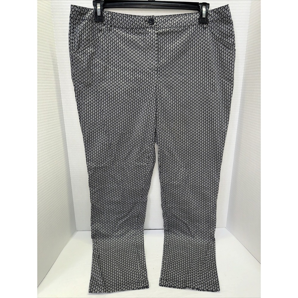 Creation Pants Women's Size 12 Black & White Dress Pants
